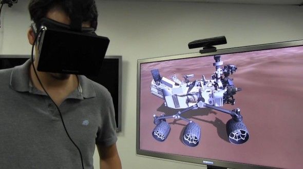 Walking on Mars is smarter? Oculus Rift tells you